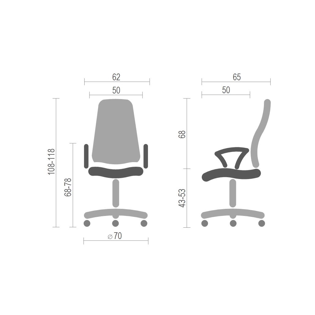 Офісне крісло Примтекс плюс Ultra Chrome C-11 - зображення 4