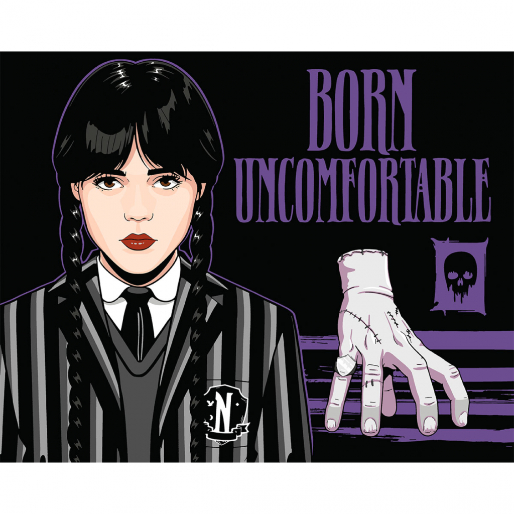 Картина по номерам Santi Wednesday Born uncomfortable 40х50см (955041) - зображення 1