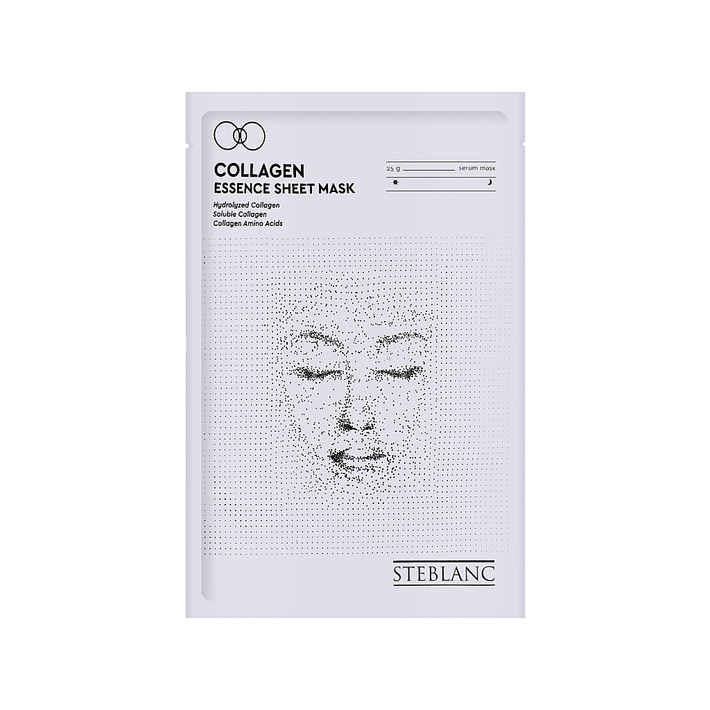 Маска для обличчя Steblanc Collagen Essence Sheet Mask 25 г (8809663753382) - зображення 1