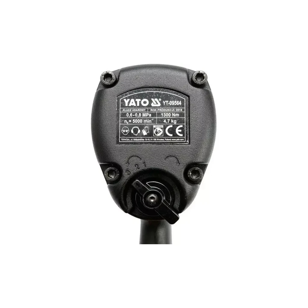 Гайковерт Yato пневматичний (YT-0956) - зображення 3
