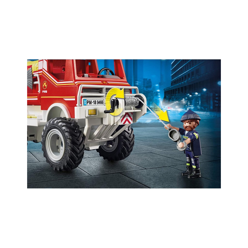 Конструктор Playmobil City action Пожежна машина з водяною гарматою (9466) - изображение 6