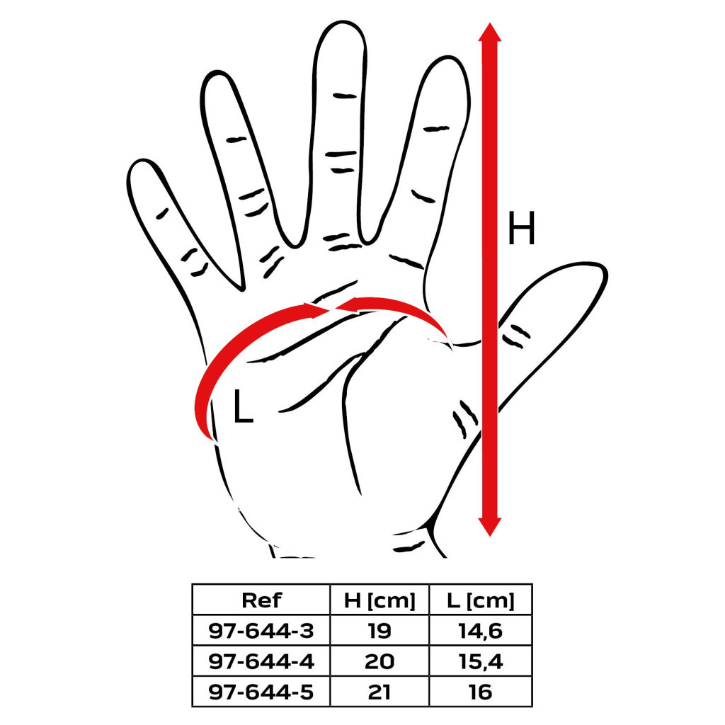 Захисні рукавички Neo Tools дитячі латекс, поліестер, дихаюча верхня частина, р.4, помаранчевий (97-644-4) - изображение 12
