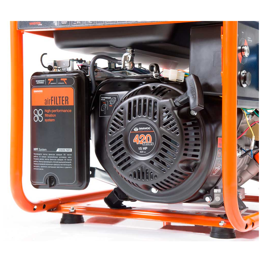 Генератор Daewoo GDA 7500E 6,5kW (GDA7500E) - зображення 6