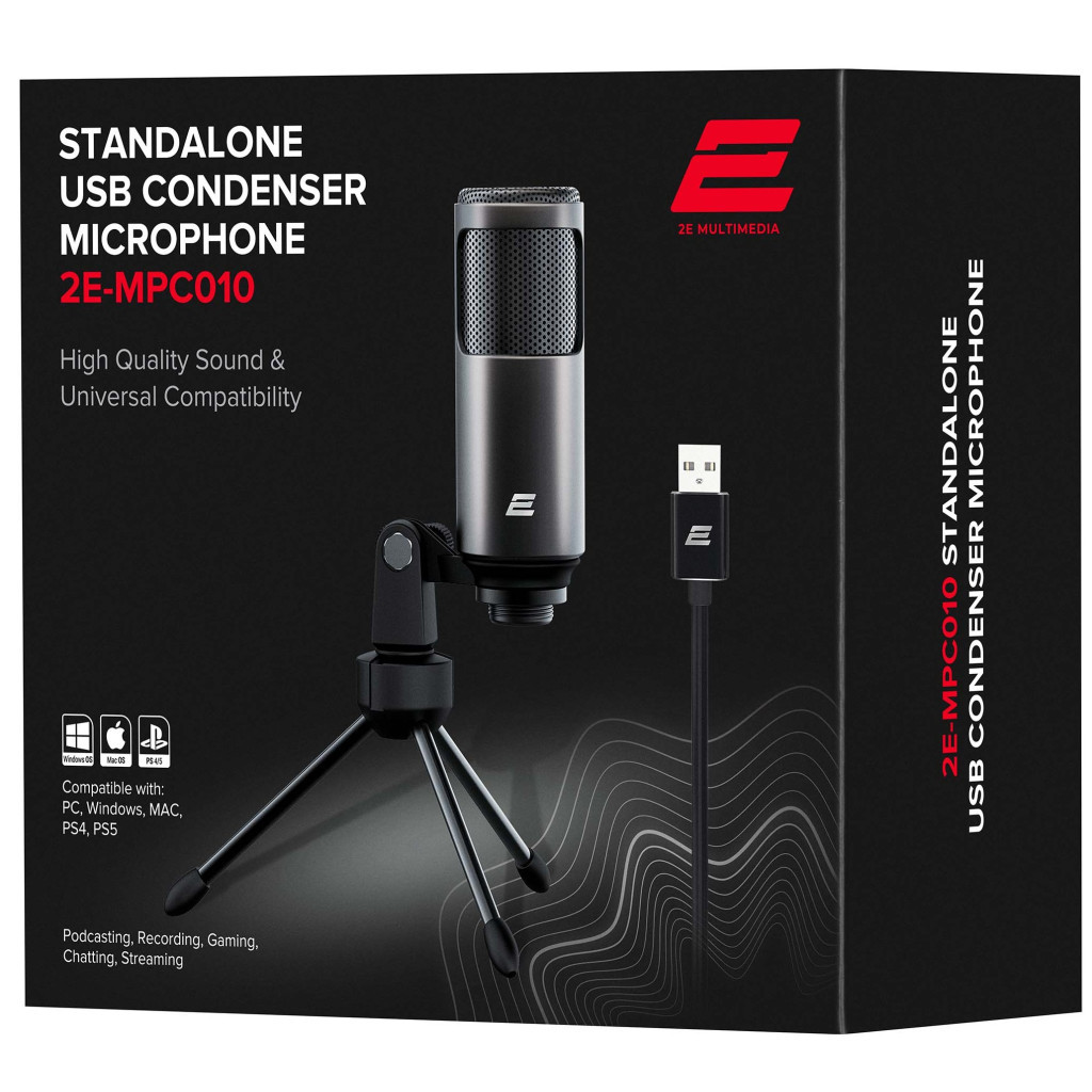 Мікрофон 2E MPC010 USB (2E-MPC010) - зображення 7