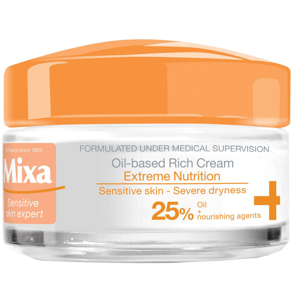 Крем для обличчя Mixa Anti-Dryness для дуже сухої чутливої шкіри 50 мл (3600550932768) - зображення 1