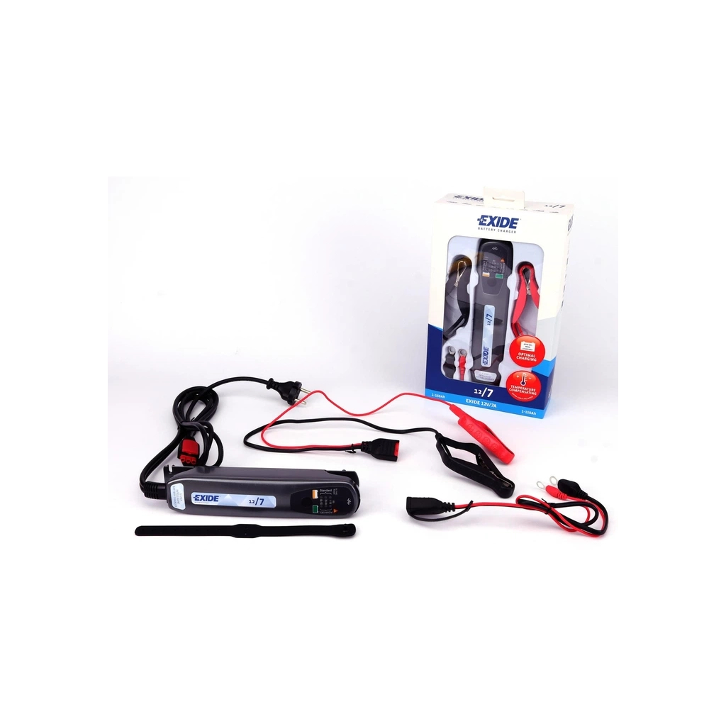 Зарядний пристрій для автомобільного акумулятора EXIDE 12/7 - зображення 3
