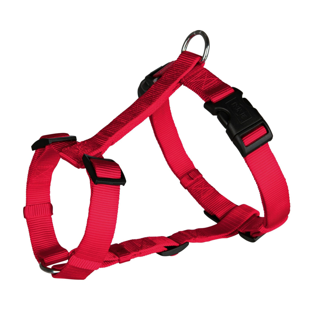 Шлея для собак Trixie Classic S-M 40-65 см/15 мм червона (4011905143132) - зображення 1