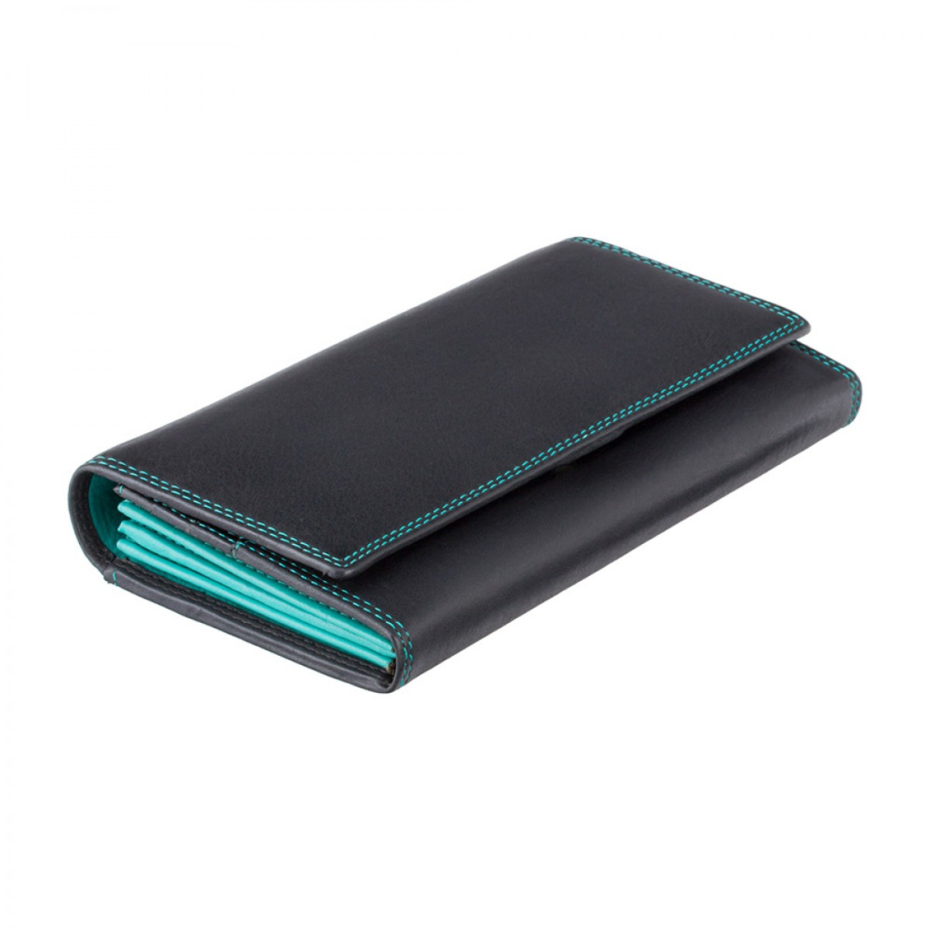 Гаманець Visconti CD21Topaz Black Aqua (CD21 BLK/AQUA) - зображення 3