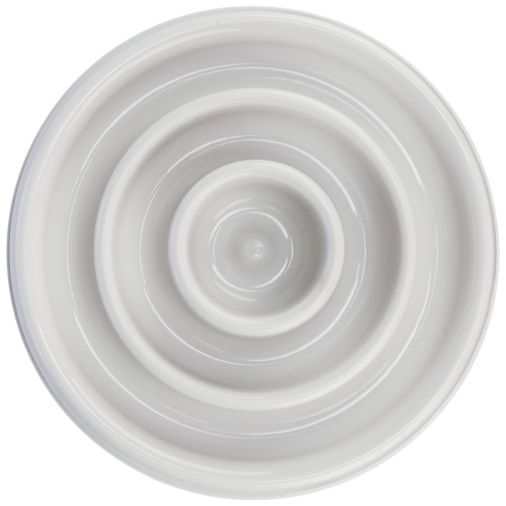 Посуд для собак Trixie Миска пластикова для повільного годування 450 мл/23 см (сіра) (4011905250298) - изображение 4