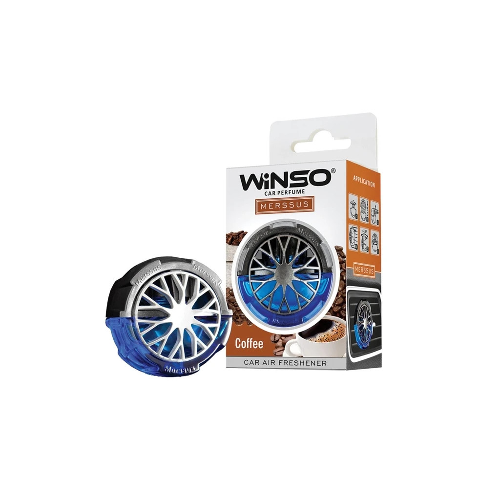 Ароматизатор для автомобіля WINSO Merssus Coffee 18мл (534440) - зображення 1