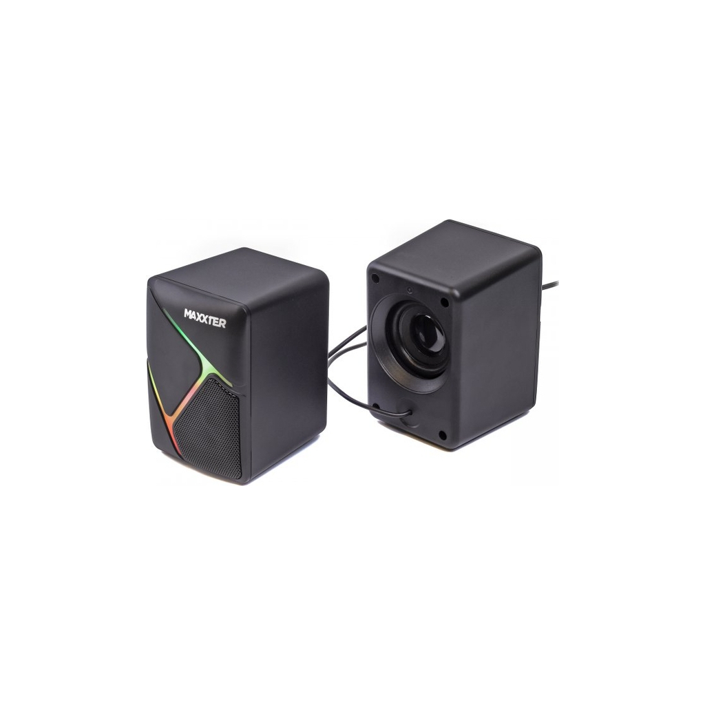 Акустична система Maxxter CSP-U004RGB USB Black (CSP-U004RGB) - зображення 3