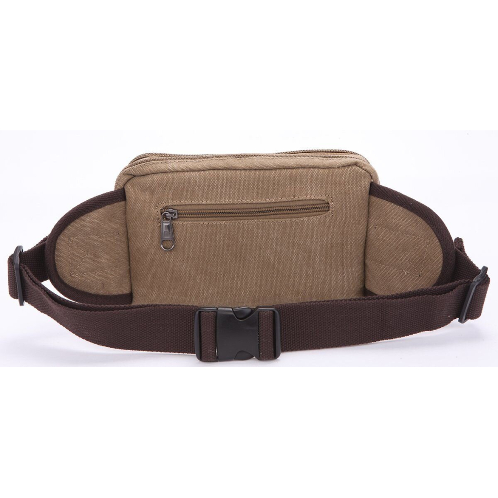 Сумка Vintage Текстильна на пояс Хакі (20081) - зображення 7