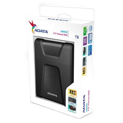 Зовнішній жорсткий диск 2.5" 2TB ADATA (AHD650-2TU31-CBK) - зображення 5