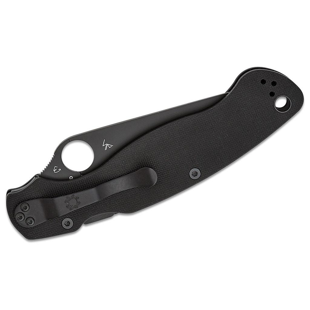 Ніж Spyderco Military 2 DLC S30V Black G10 (C36GPBK2) - зображення 4