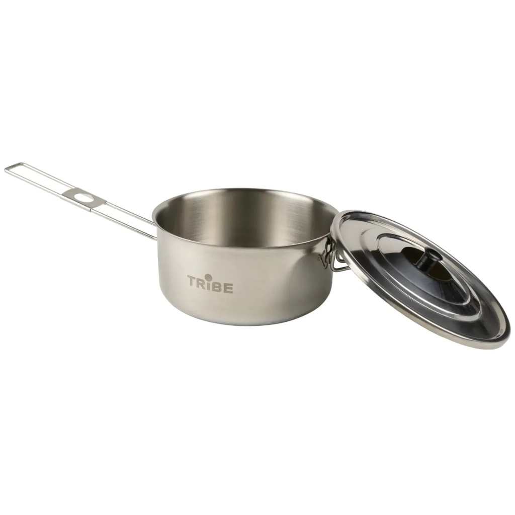 Котел туристичний Tribe Tourist Pot 0,9 л сталевий (T-FH-0007-metal) - изображение 5