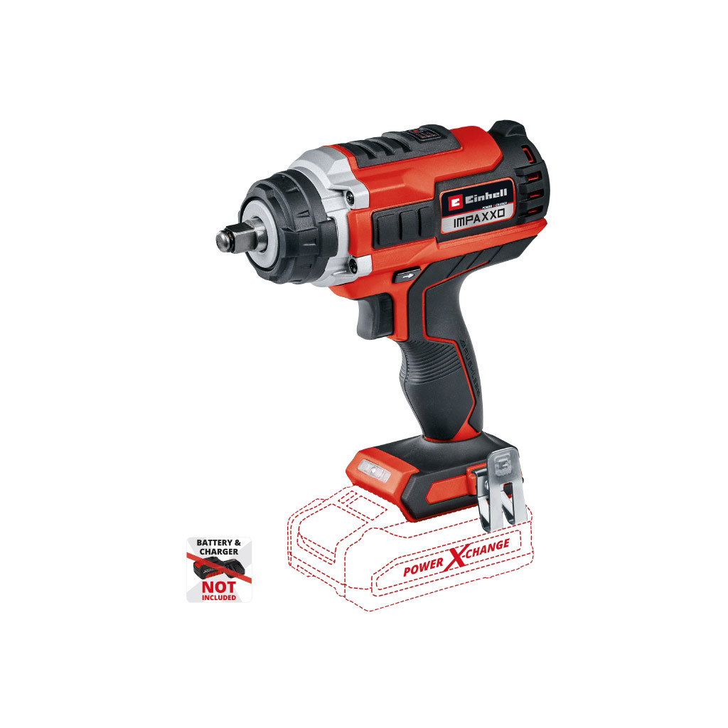 Гайковерт Einhell IMPAXXO 18/400 (без АКБ та ЗП) (4510070) - изображение 1