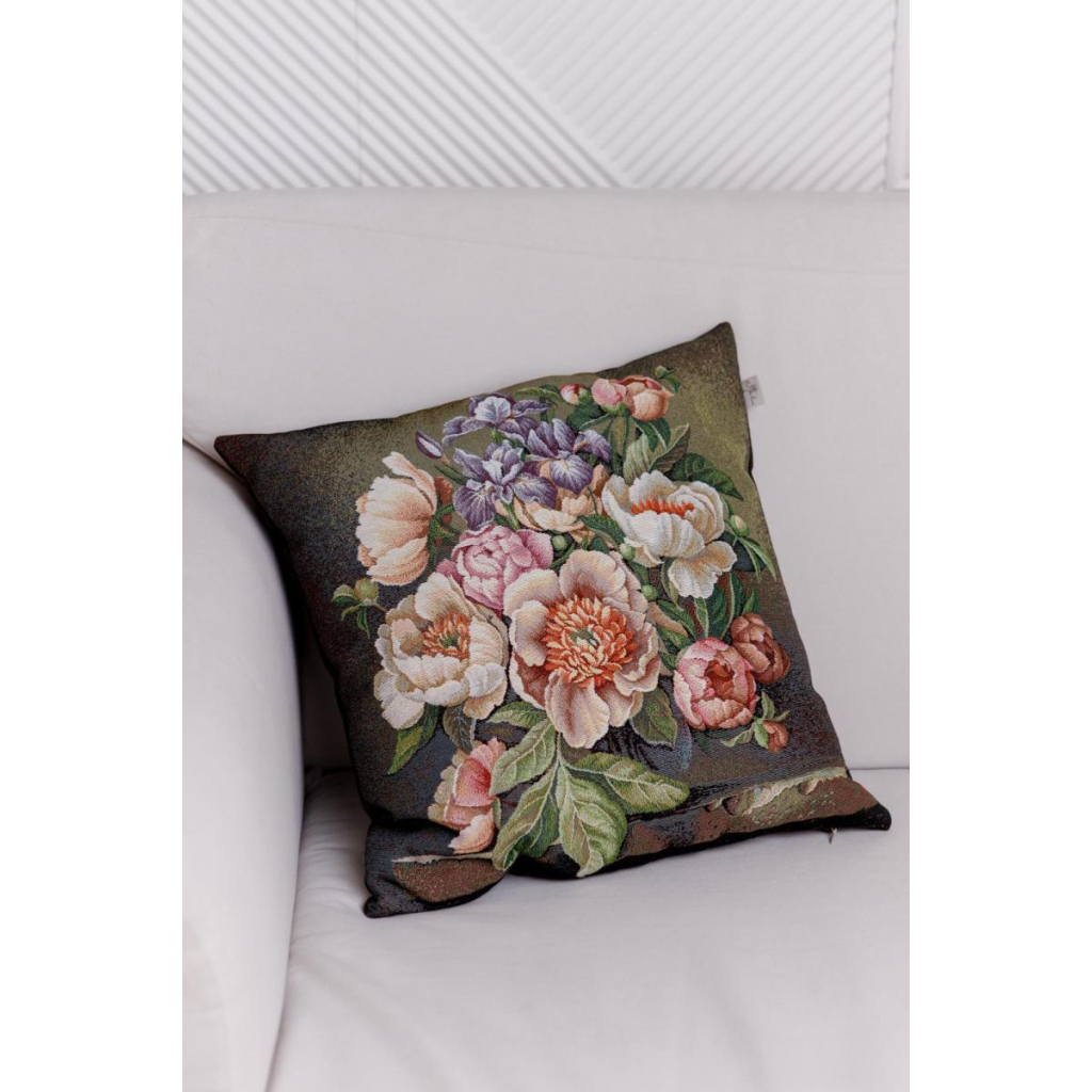 Подушка Прованс гобеленова декоративна Herbal Натюрморт 45х45 см (035508) - зображення 3