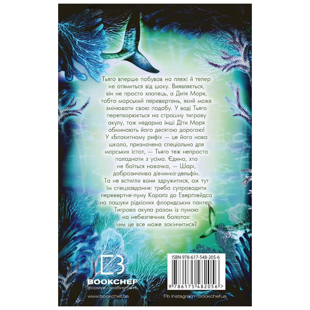 Книга Діти моря. Небезпечна подоба. Книга 1 - Катя Брандіс BookChef (9786175482056) - зображення 3