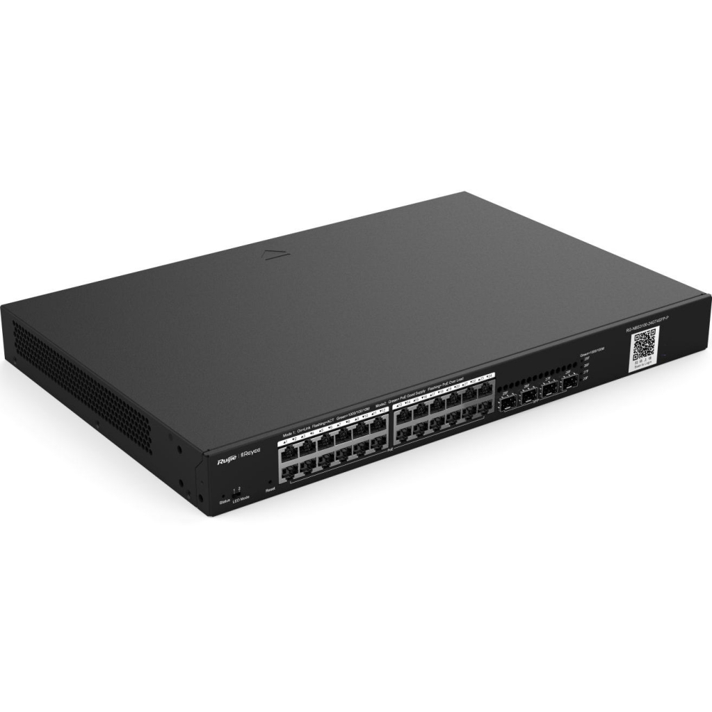 Комутатор мережевий Ruijie Networks RG-NBS3100-24GT4SFP-P - зображення 2