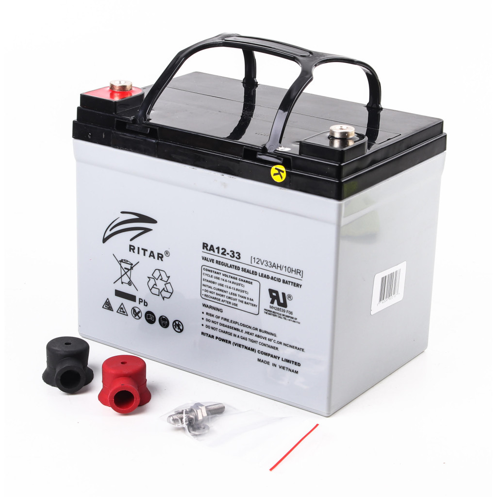 Батарея до ДБЖ Ritar AGM RA12-33, 12V-33Ah (RA12-33) - зображення 2