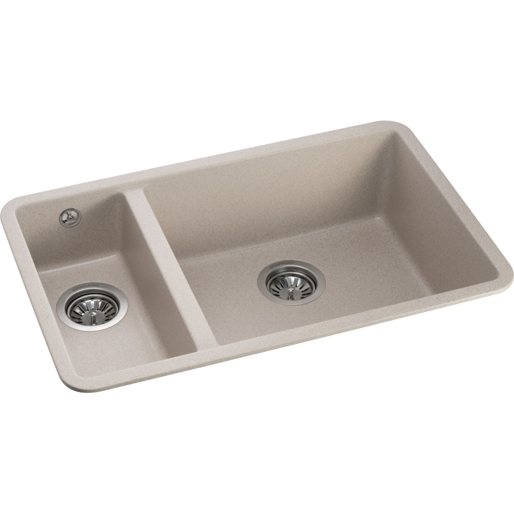 Мийка кухонна GRANADO Under top DOUBLE terra (gr3403) - зображення 2