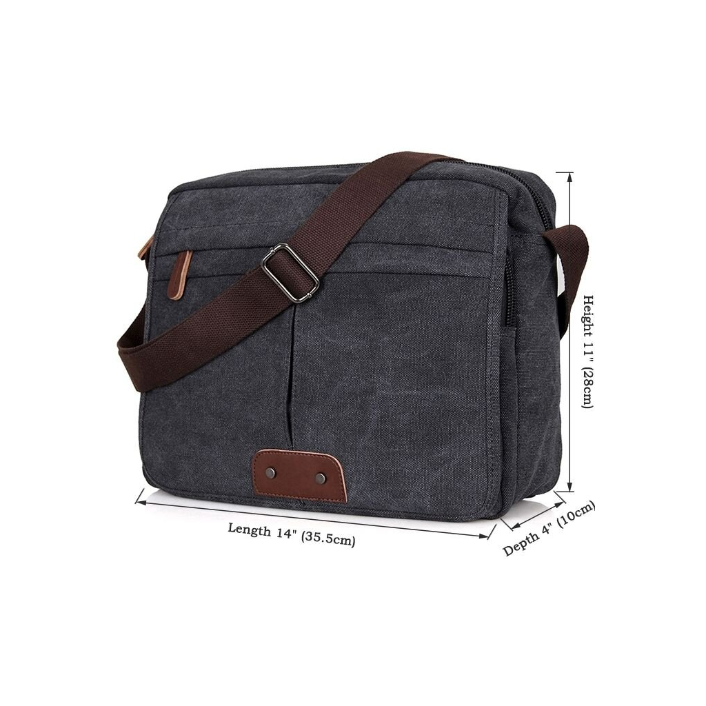 Сумка Vintage Сіра (14585) - зображення 9