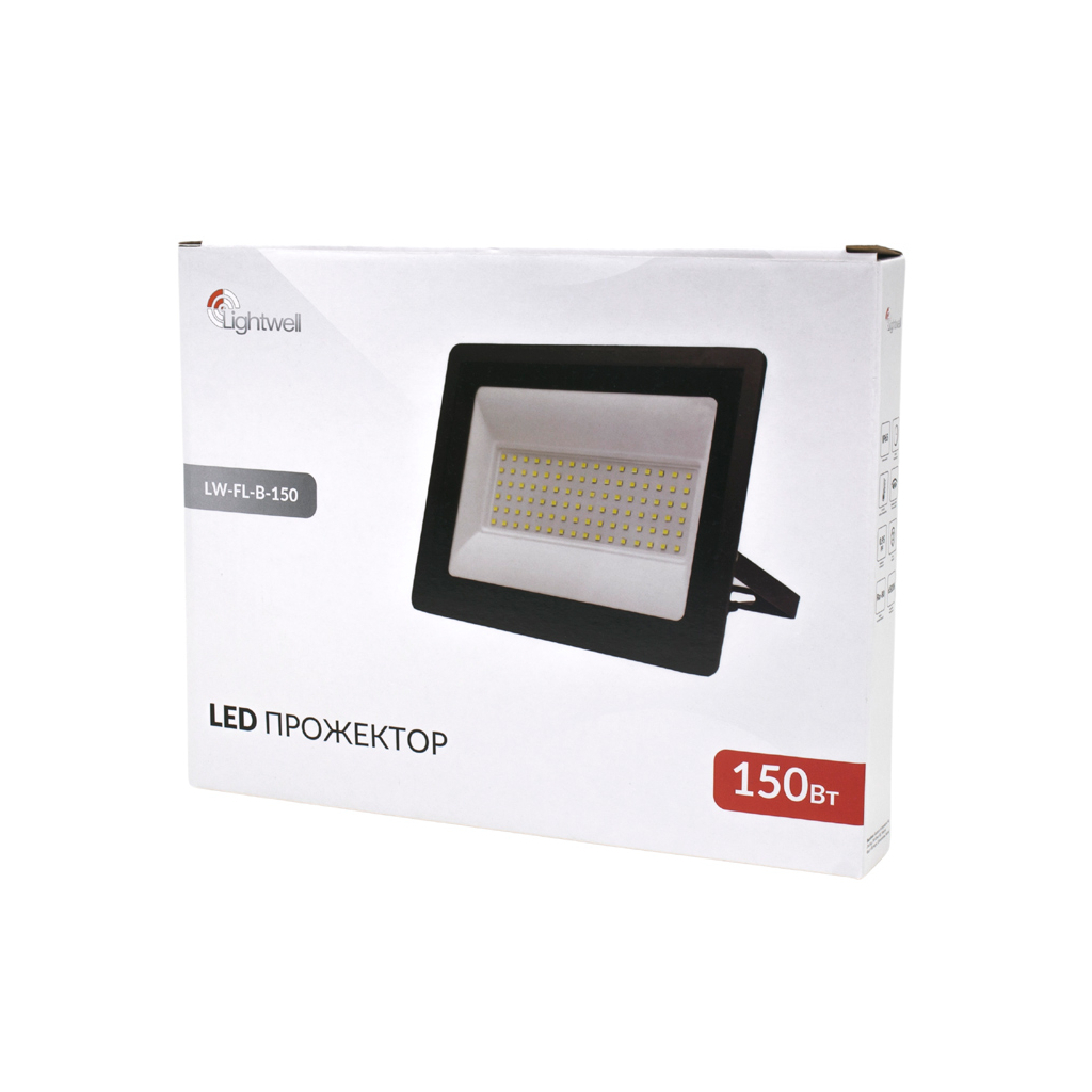 Прожектор Lightwell LW-FL-B-150 150 W - зображення 3