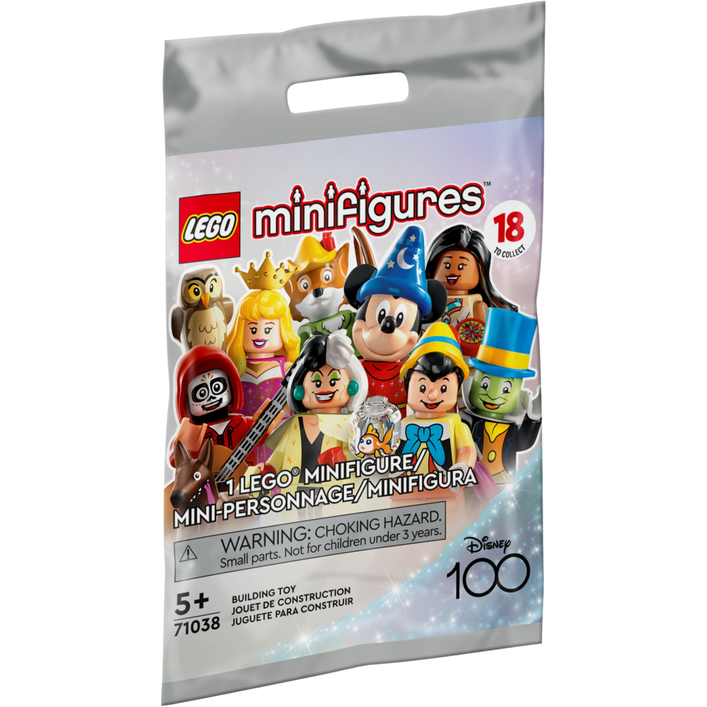 Конструктор LEGO Minifigures Disney 100, 8 деталей (71038) - зображення 1