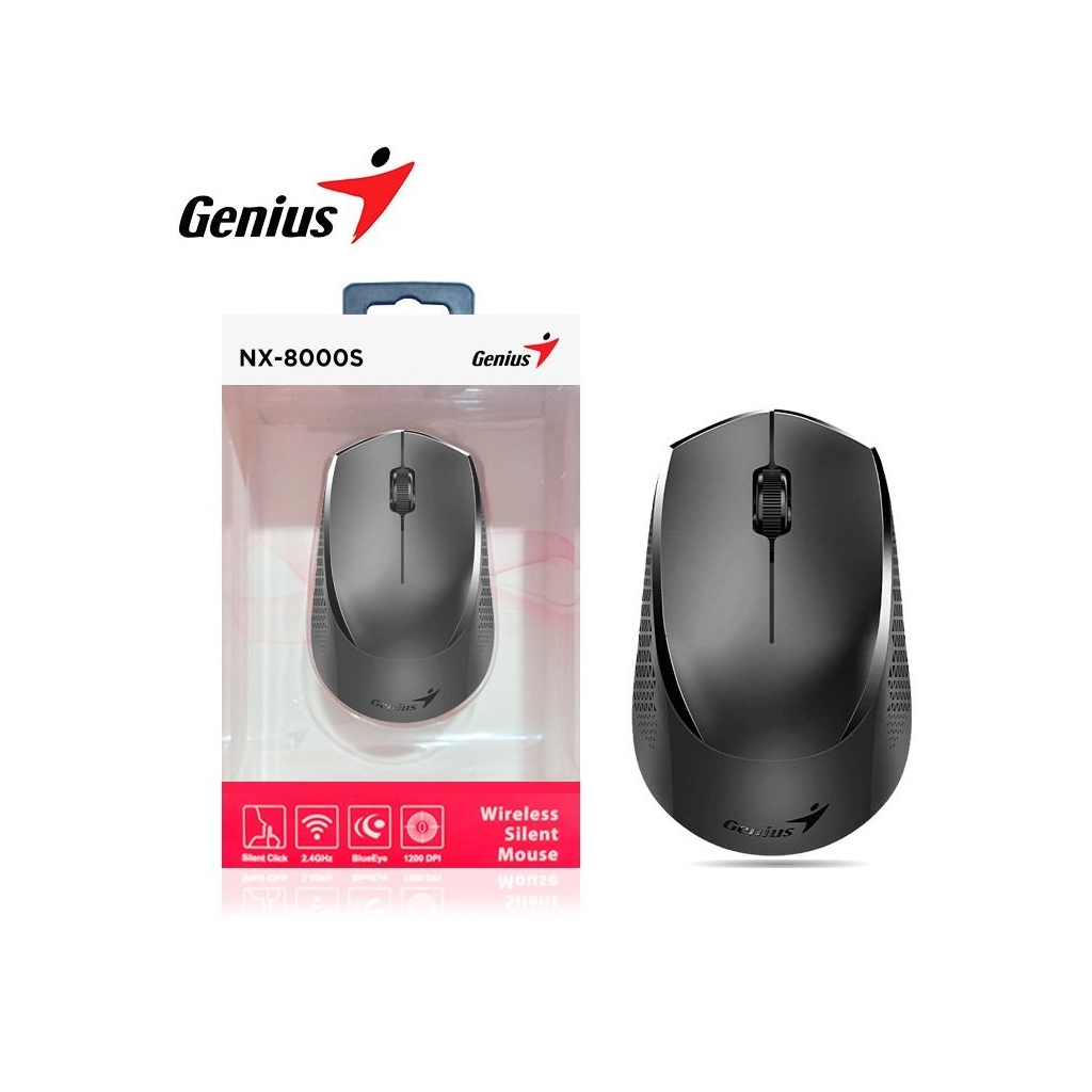 Мишка Genius NX-8000 Silent Wireless Black (31030025400) - зображення 2