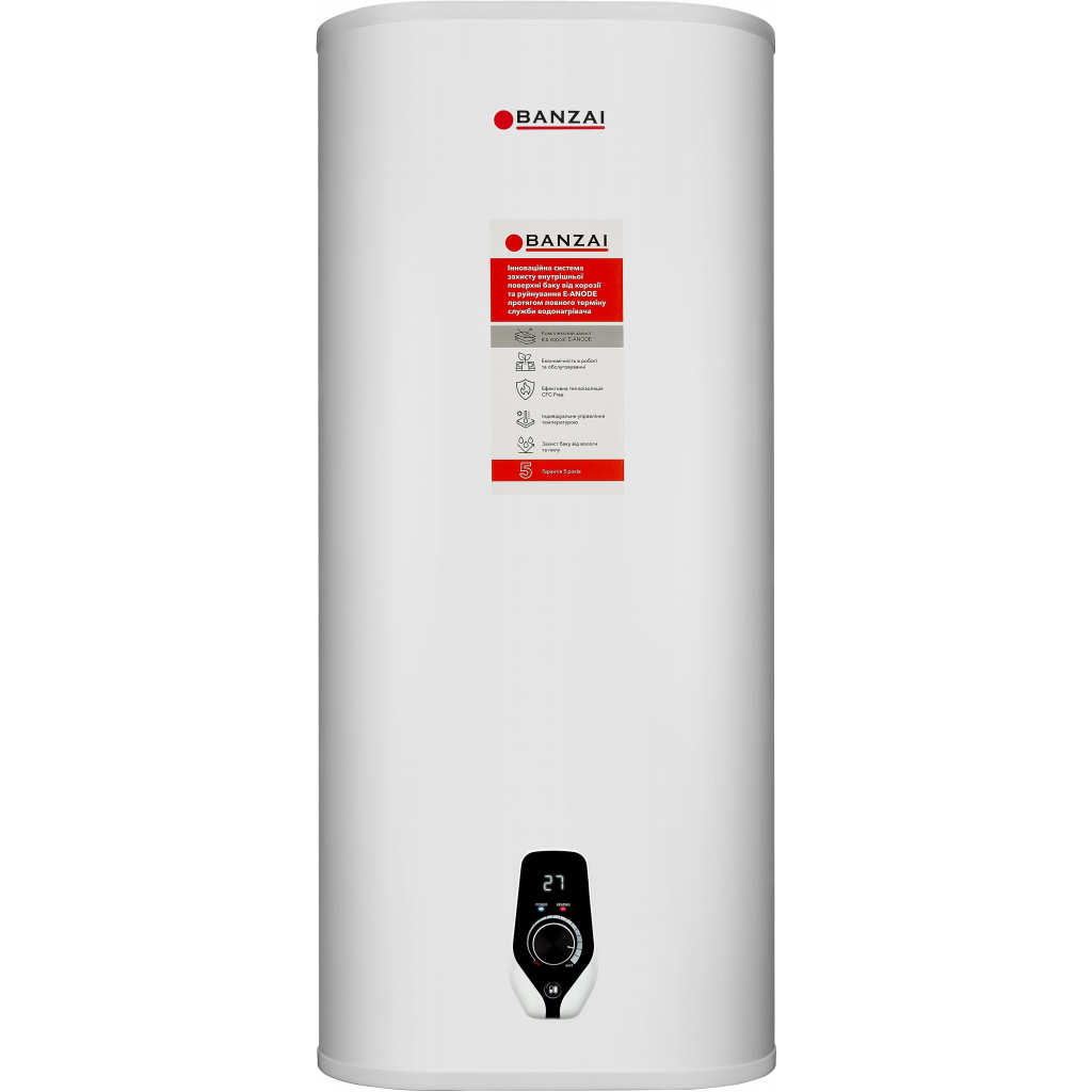 Бойлер Banzai 80 DIRON20 E-ANODE VH - зображення 1