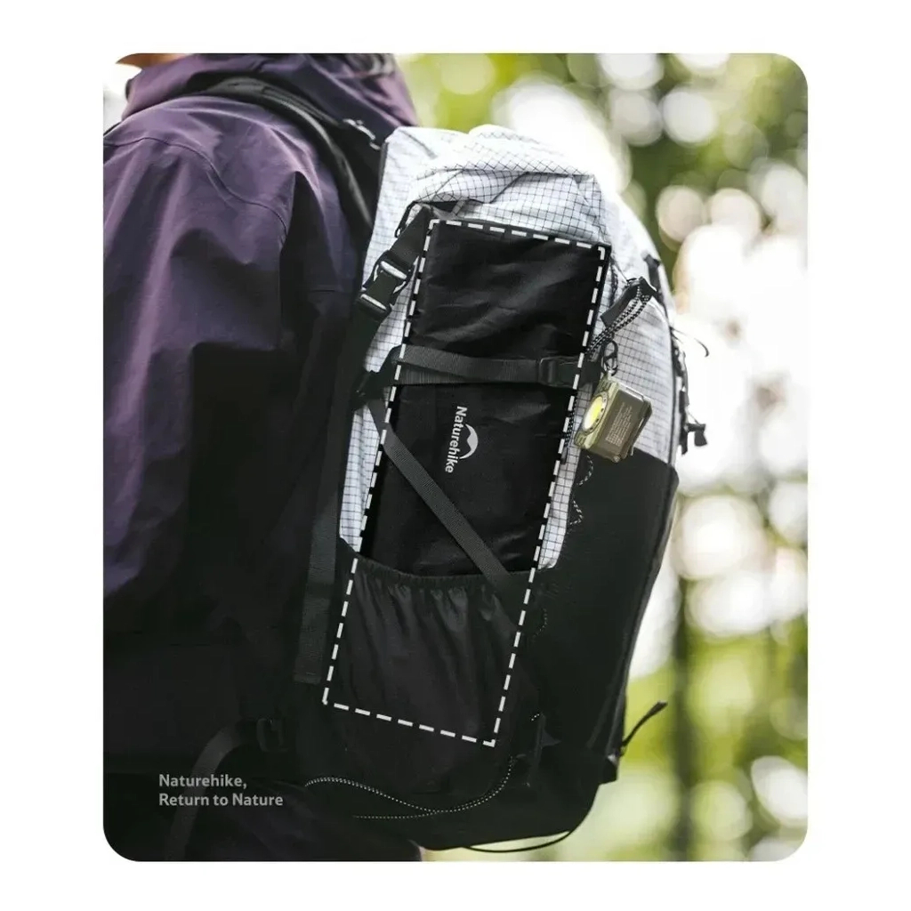Туристичний стіл Naturehike CNK2450JJ024, 31х21 см, алюміній, чорний (6927595791868) - зображення 3