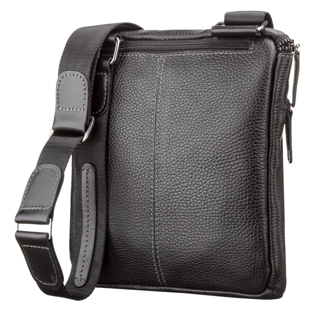 Сумка Shvigel Шкіряна Чорна (11102) - зображення 2