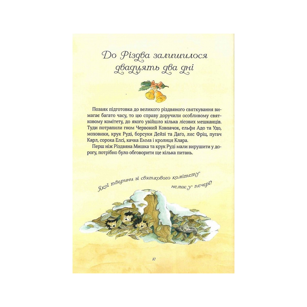 Книга Різдвяна Мишка в зимовій країні чудес. Адвент-календар - Фрідерун Райхенштеттер, Аліса Келін Vivat (9789669829351) - зображення 8