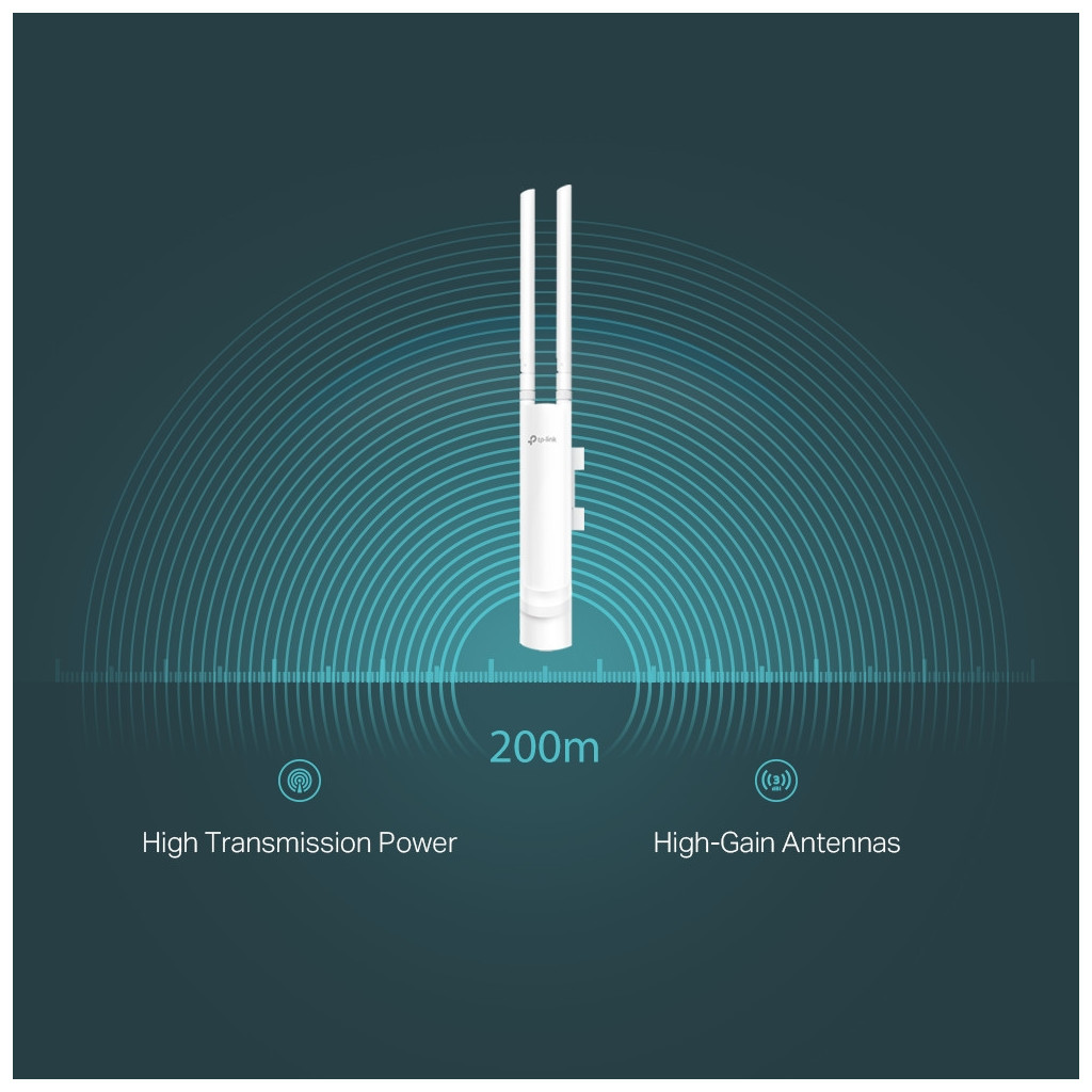 Точка доступу Wi-Fi TP-Link EAP113-OUTDOOR - изображение 6
