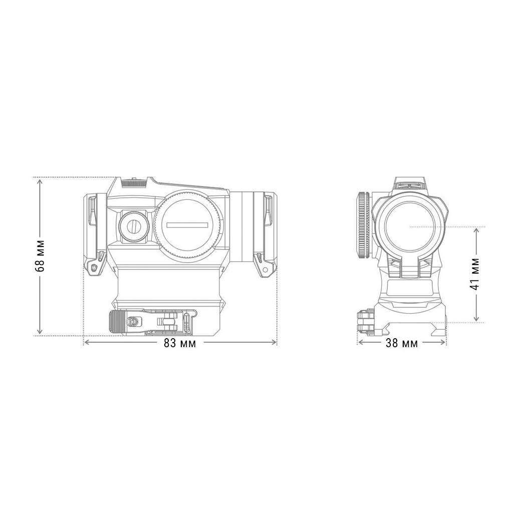 Коліматорний приціл Holosun HS515GM (747022) - зображення 6