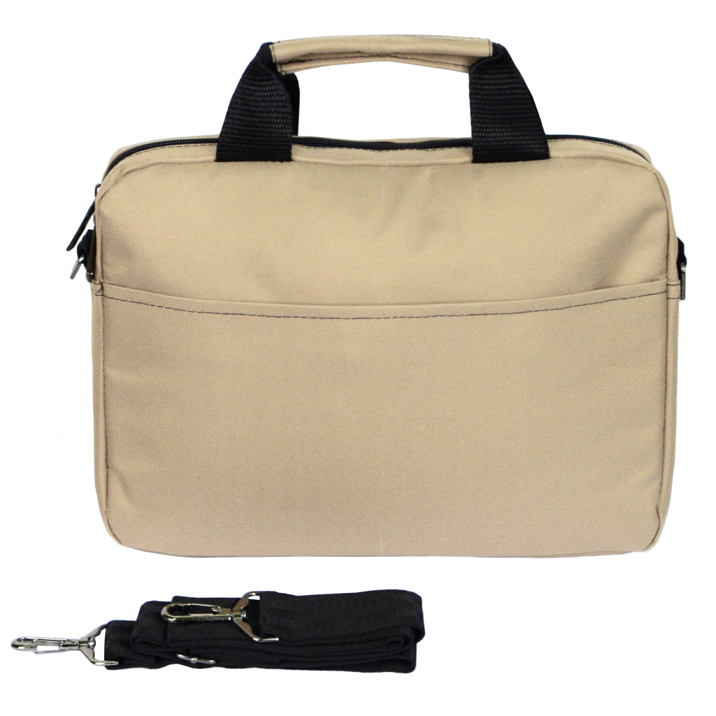 Сумка для ноутбука Porto 12'' PN12 TRIZUB Beige (PN12LB_TRIZ) - зображення 4