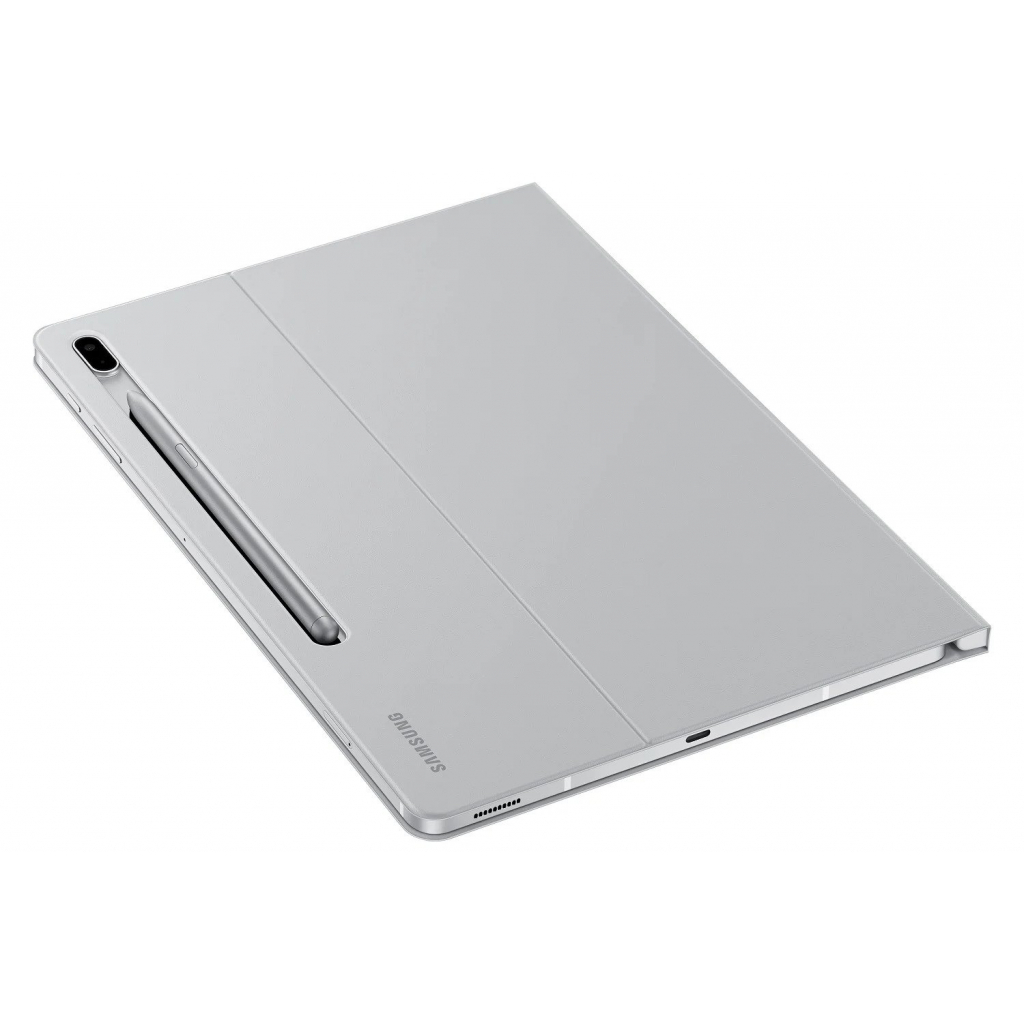Чохол до планшета Samsung Book Cover Galaxy Tab S7 FE / S7+ (T735/975) Light Gray (EF-BT730PJEGRU) - зображення 7