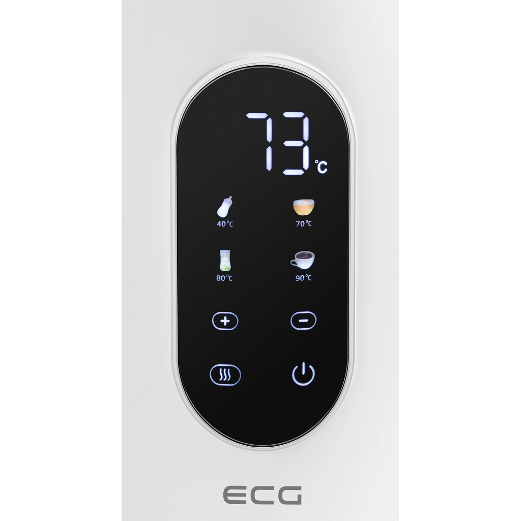Електрочайник ECG RK 1799 Smart White - зображення 5