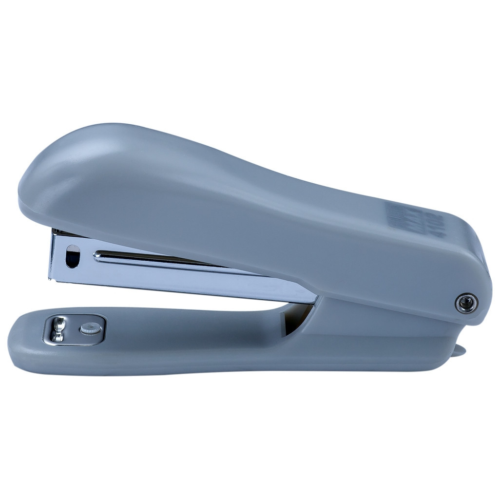 Степлер Buromax JOBMAX №10,10 аркушів 90x39x24мм, сірий (BM.4102-09) - зображення 1