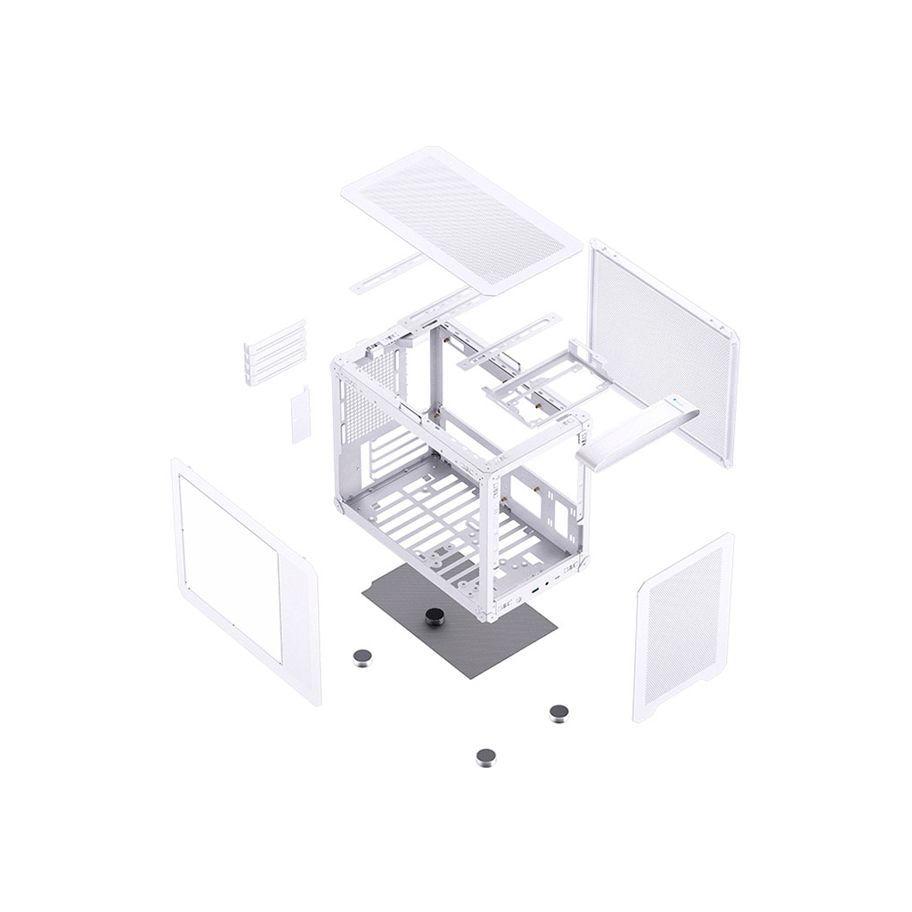 Корпус JONSBO C6 MAX White - зображення 11