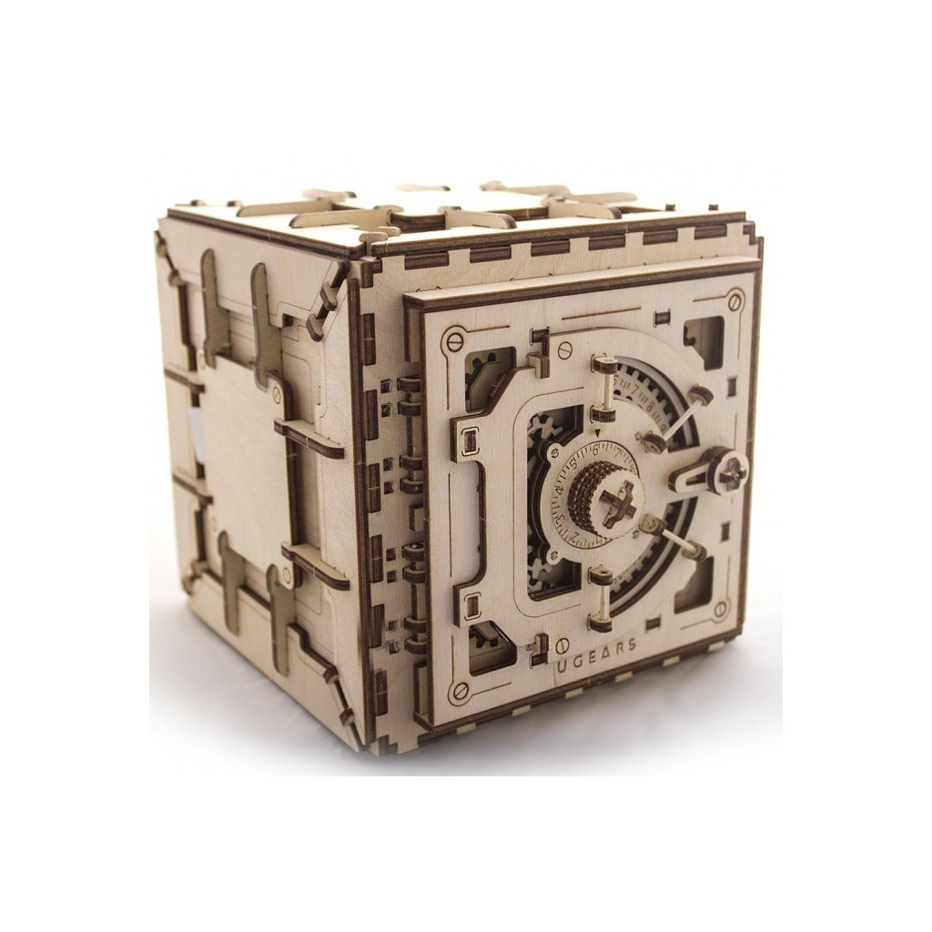 Конструктор Ugears механічний Сейф (70011) - зображення 1