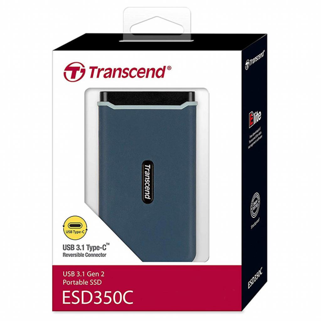 Накопичувач SSD USB 3.1 960GB Transcend (TS960GESD350C) - зображення 4