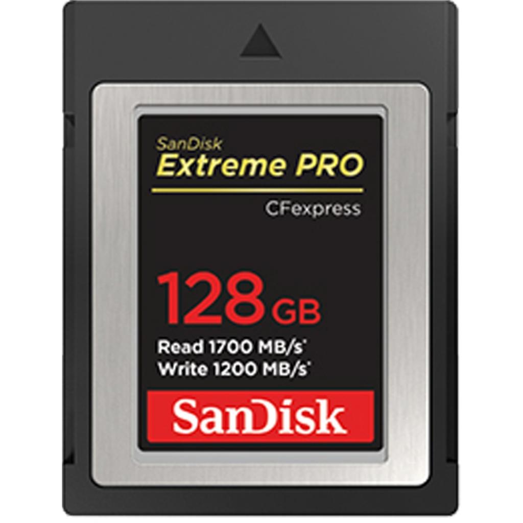 Карта пам'яті SanDisk 128GB Compact Flash Extreme Pro (SDCFE-128G-GN4IN) - изображение 1