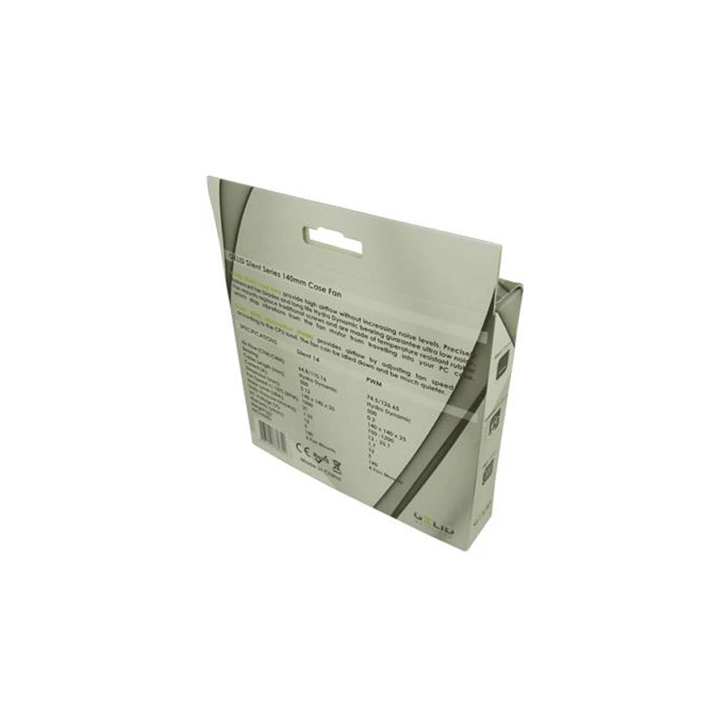 Кулер до корпусу Gelid Solutions Silent 14 140 mm (FN-SX14-10) - зображення 3