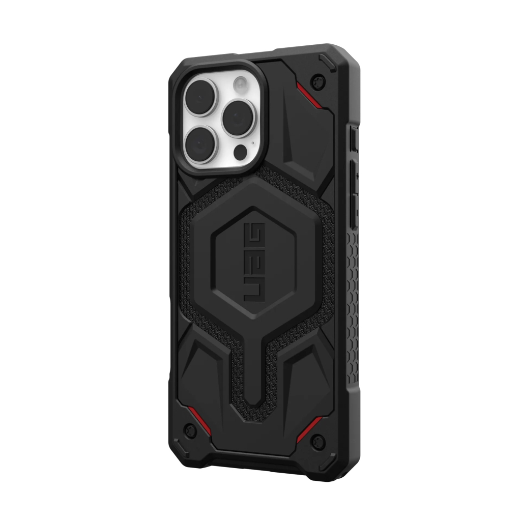 Чохол до мобільного телефона UAG iPhone 16 Pro Max Monarch Pro Magsafe Kevlar Black (114457113940) - зображення 3