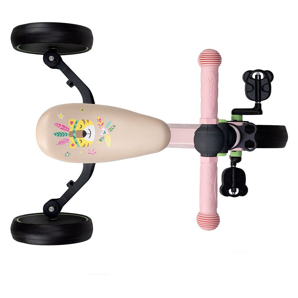 Біговел MoMi Loris 3 в 1 велосипед Pink (ROBI00039) - зображення 9