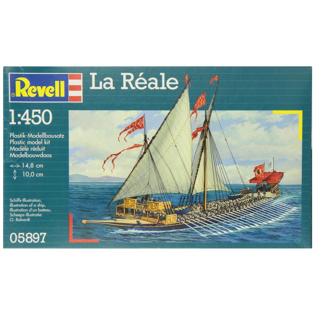 Збірна модель Revell Галера La Reale 1:450 (5897) - зображення 1