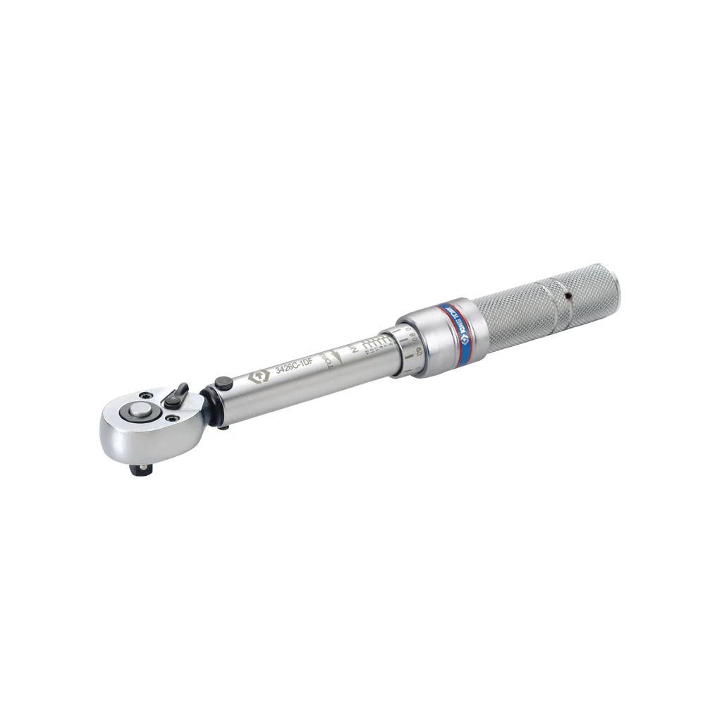 Ключ KING TONY динамометричний 1/4" тип міні, 5-25NM (3426C-2DF) - зображення 1