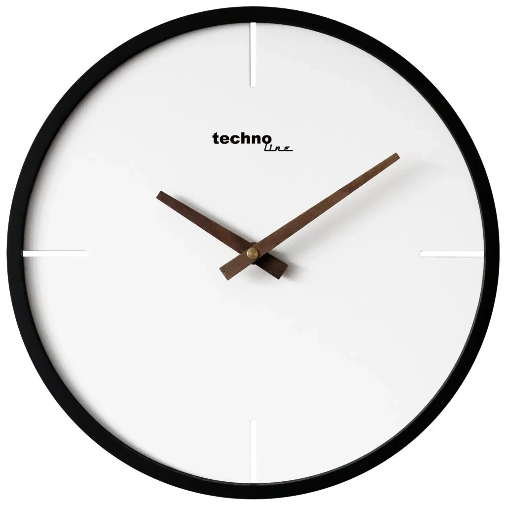 Настінний годинник Technoline WT4130 White/Black (WT4130) (DAS302463) - зображення 1