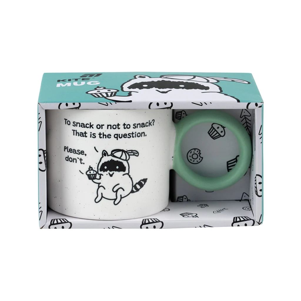 Чашка Kite 370 мл Cupcake racoon (K25-220-3) - зображення 4